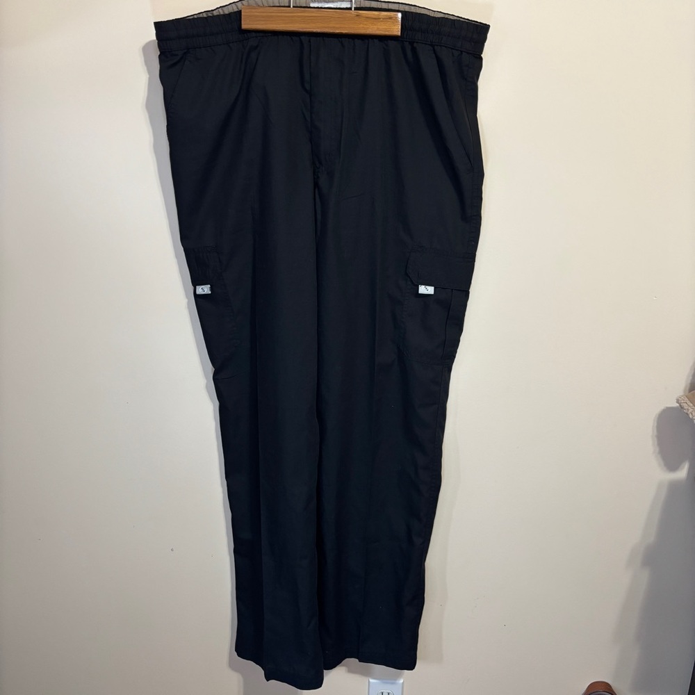 CDS C.D. Sport Men's Classic Black Cargo Pants Lightweight